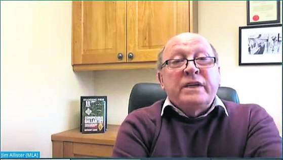 Book on Tyrone UDR sparks row during online Stormont meeting