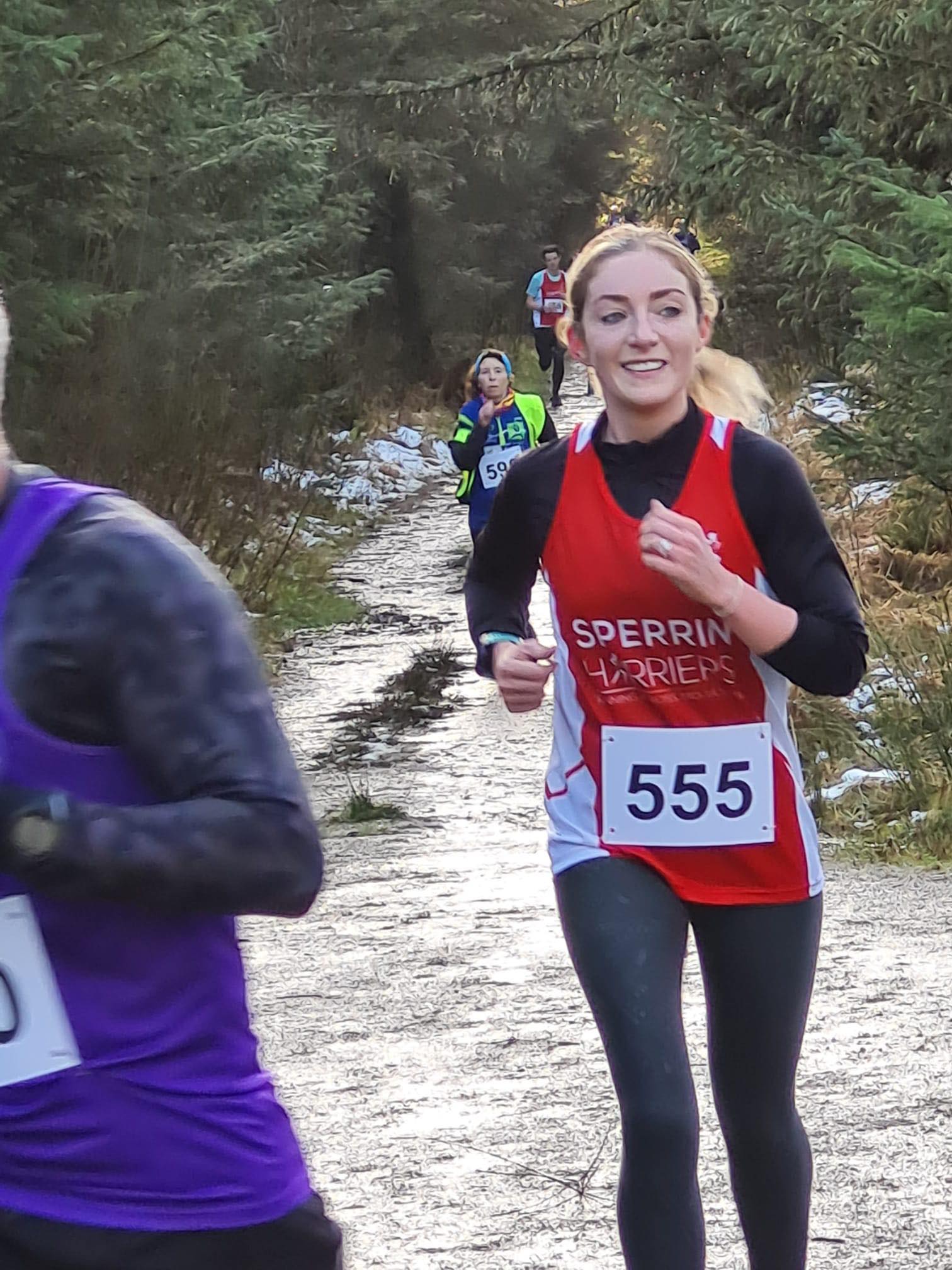 Olympian Tommy Hughes first home in An Creagan 5