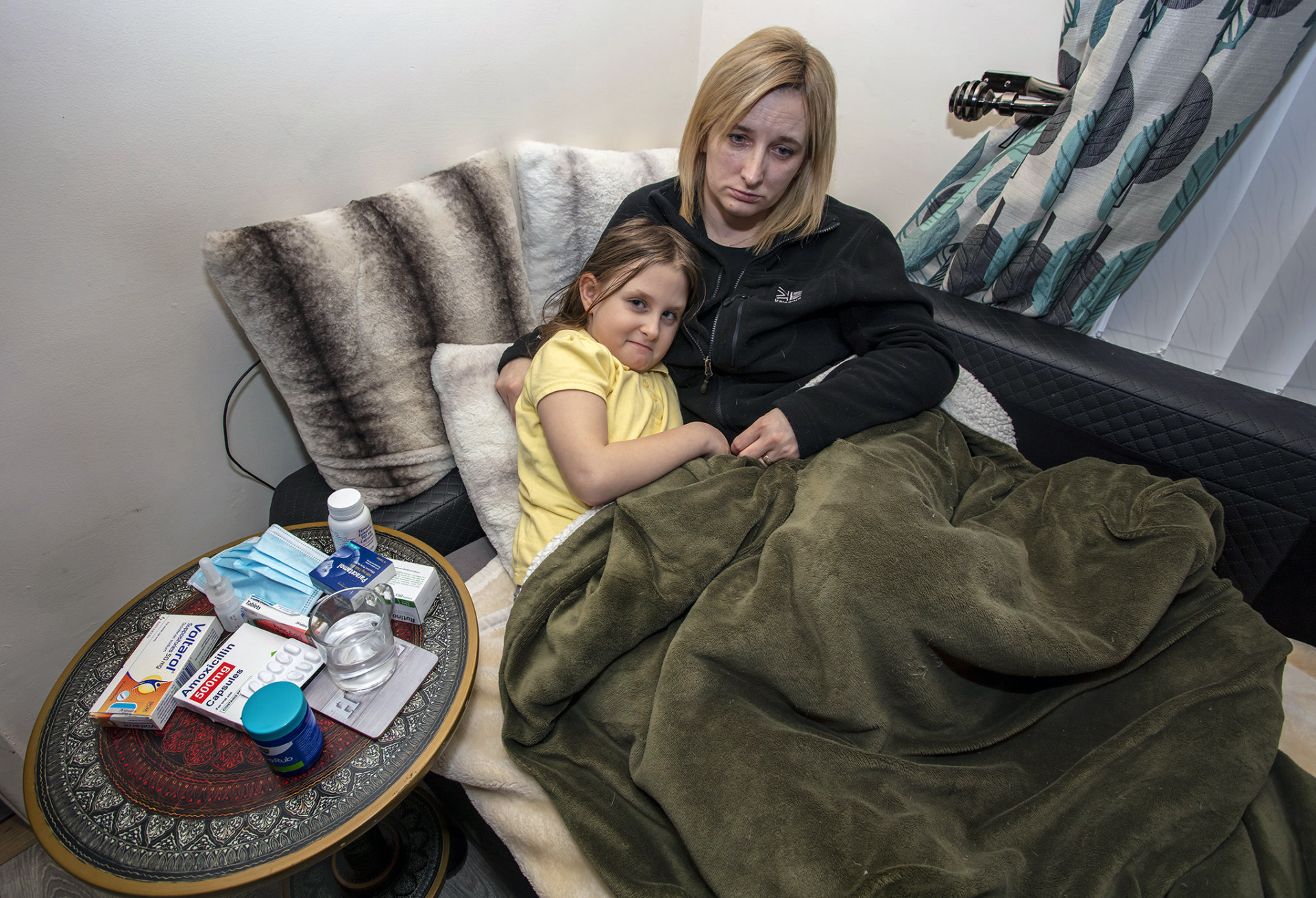 Family living in damp-ravaged house suffering ‘serious breathing issues’