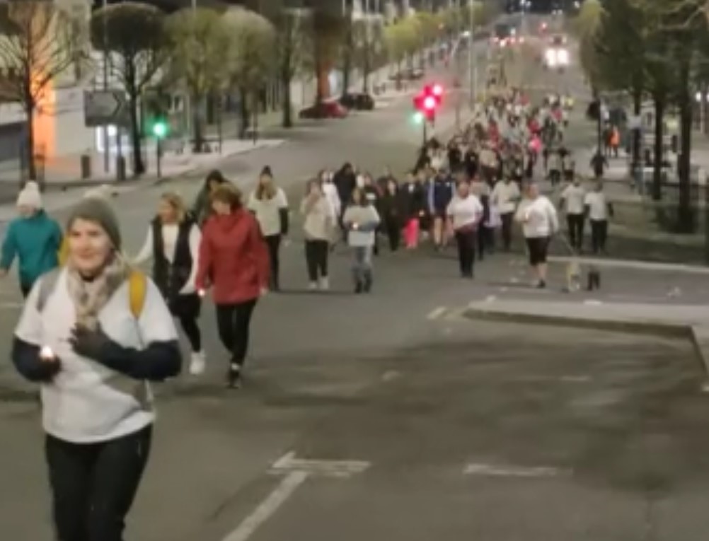 Video: Hundreds at Sunrise Walk for mental health in Cookstown