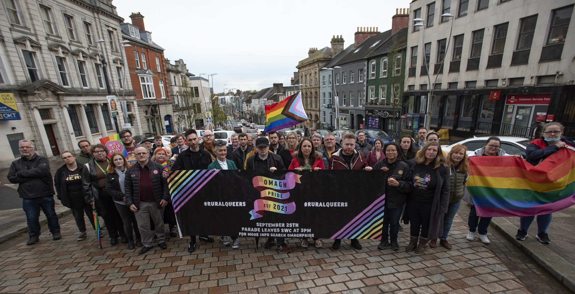 Candles lit in Omagh vigil for victims of Sligo attacks