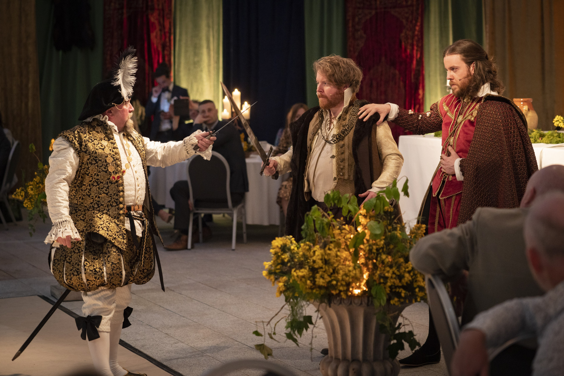 Hugh O’Neill’s famous wedding celebration turns heads on Hill