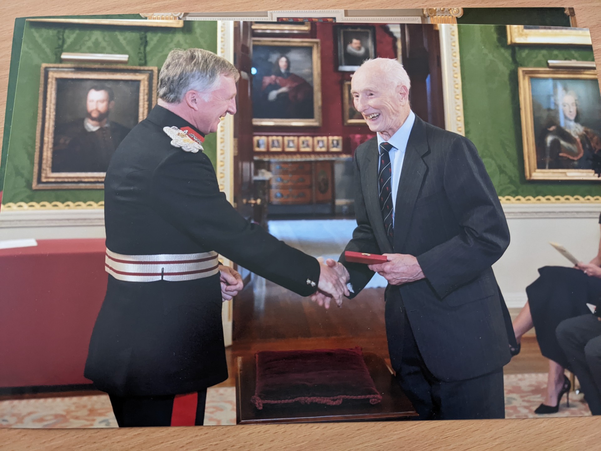 Ken delighted to win BEM for sporting endeavours