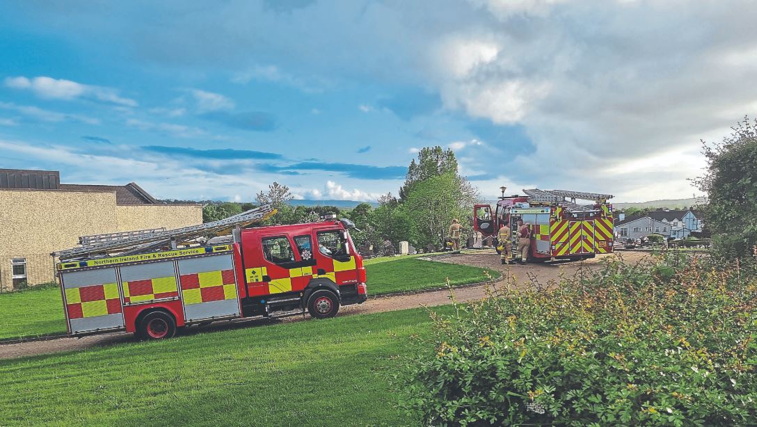 Church arsonists ‘lucky’ to escape