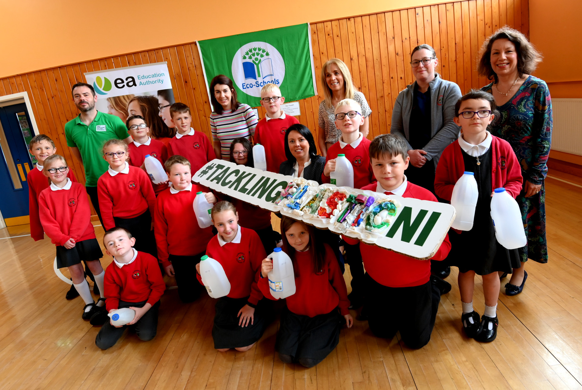 ‘Plastic is not fantastic’, say Drumquin P.S pupils