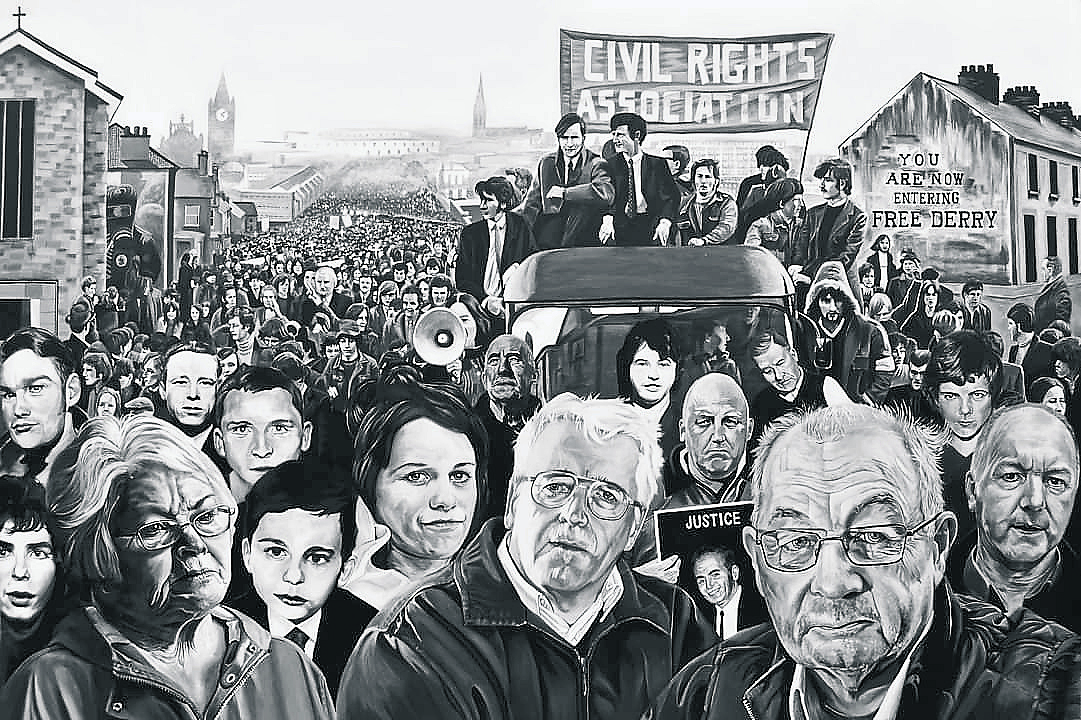 Tyrone artist’s ‘project of a lifetime’ on Bloody Sunday