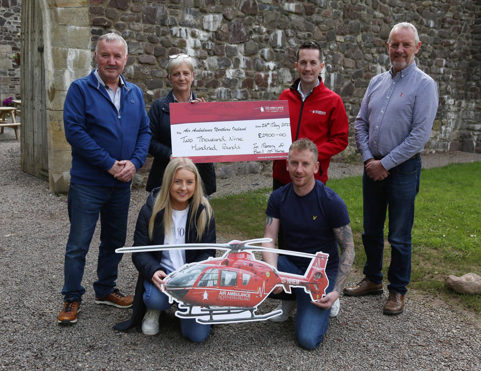 Revving bikers raise thousands in memory of Basil McKane