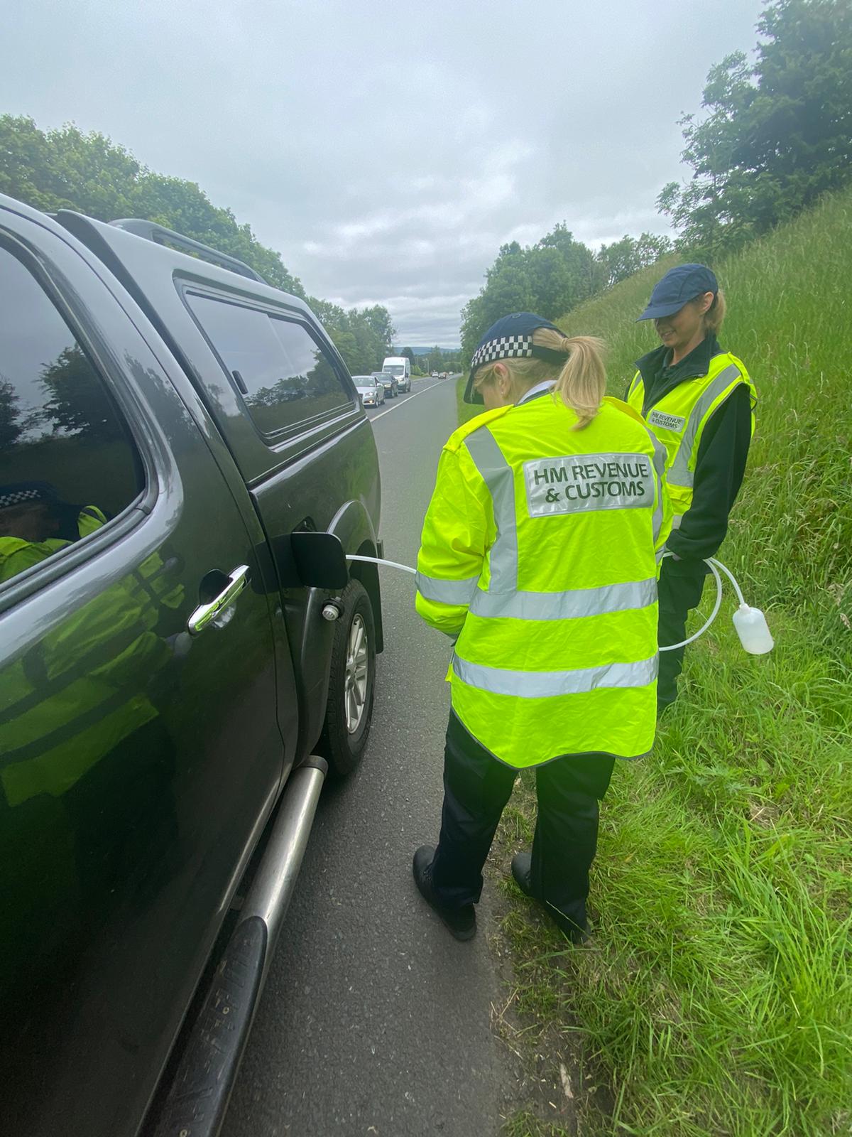Police fine seven vehicle owners £530 for using rebated fuel