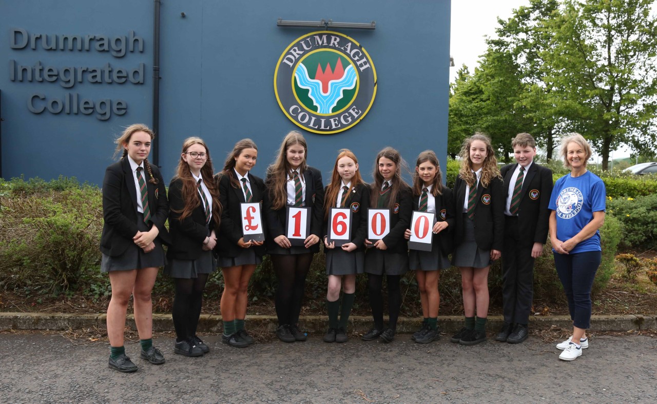 Drumragh Showjumpers raise £1,600 for MND