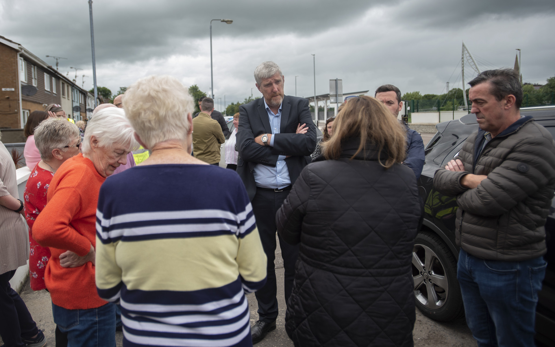 Minister faces hostile reception in Strabane