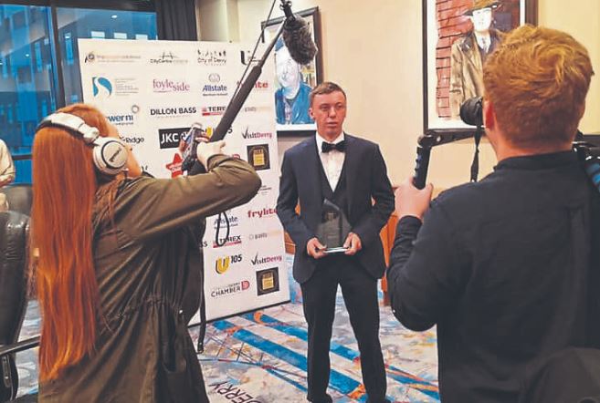 Ben blooming with top business award