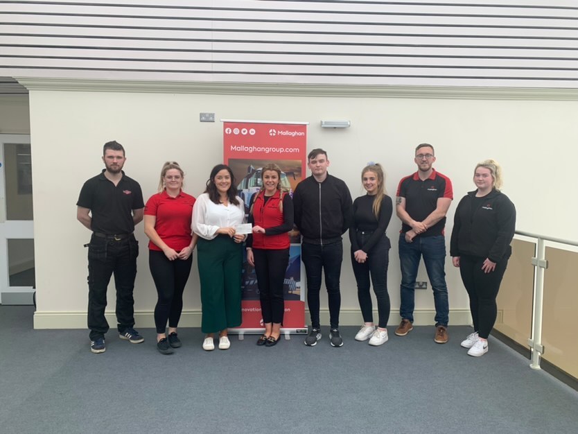 Dungannon manufacturer raises £4,600 for local charities