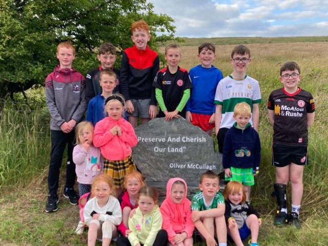 Community memorial stone dedicated to ‘Mr Greencastle’