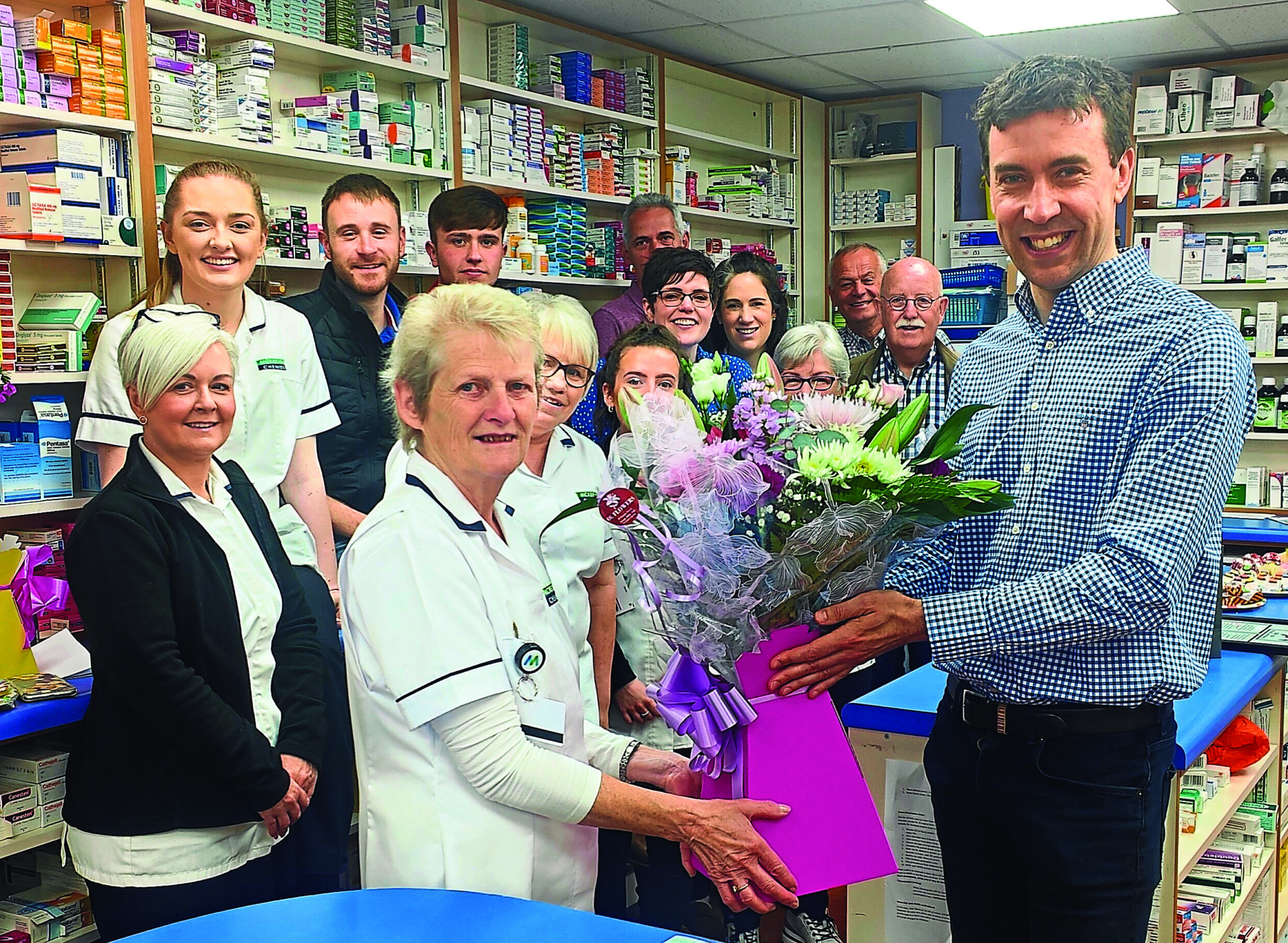 Mavis retires after half a century of employment!
