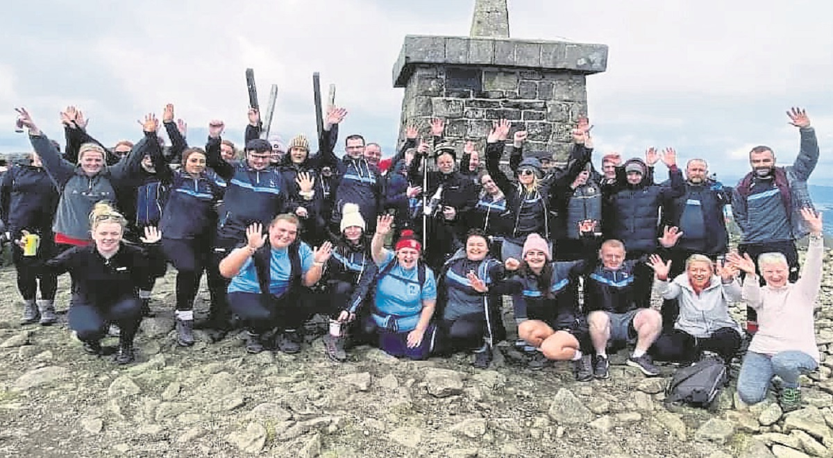Little Frankie’s medical team join family on climb