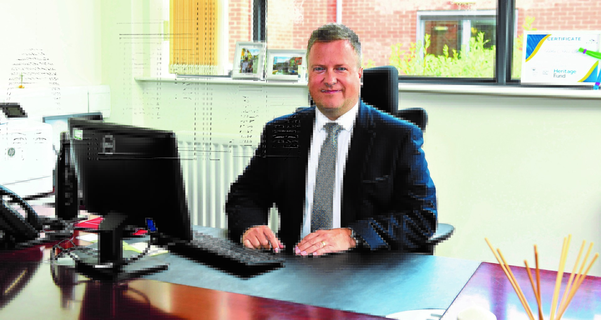 New principal ‘privileged’ to take the helm