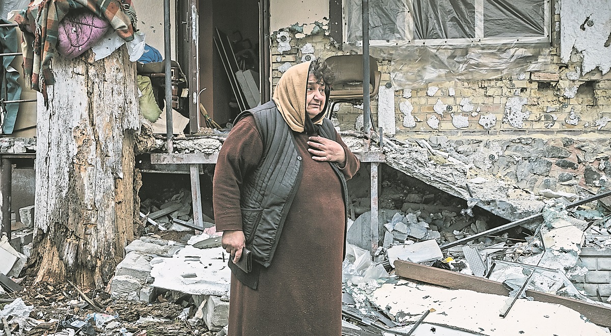 The undeniable reality of war