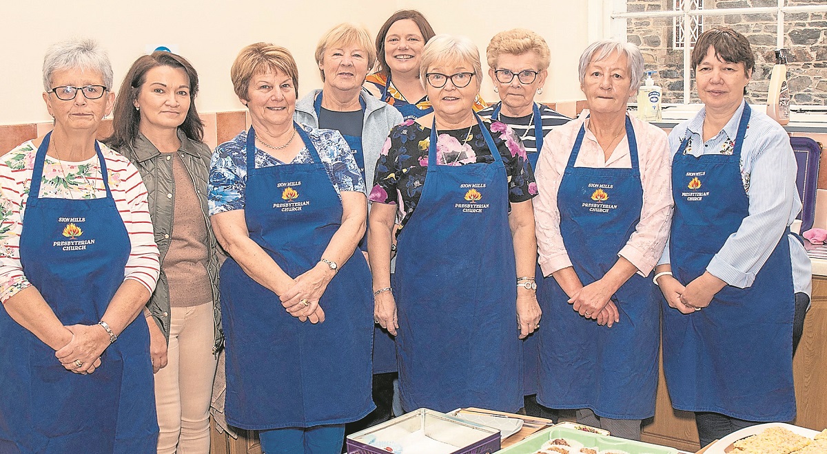 Coffee morning in Sion Mills