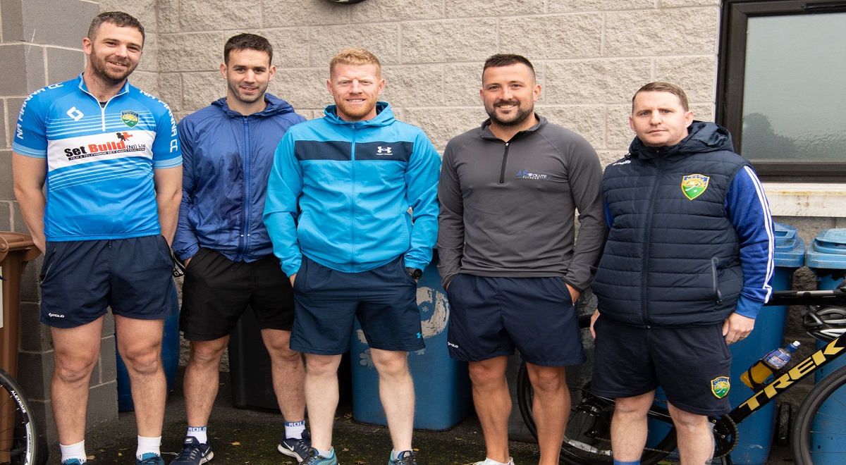 Great support in Coalisland at 5k for former paralympian Johnny