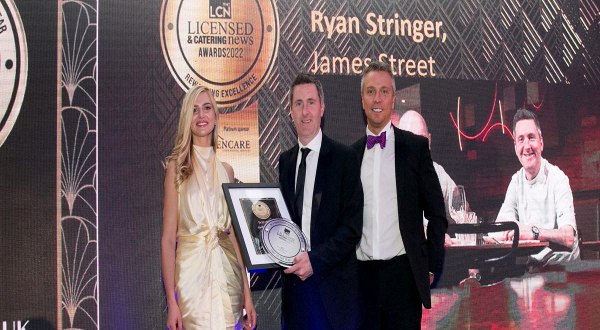 Ryan is Chef of the Year 2022