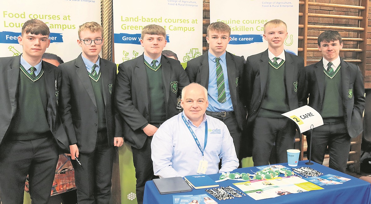 Carrickmore school hosts speed networking event