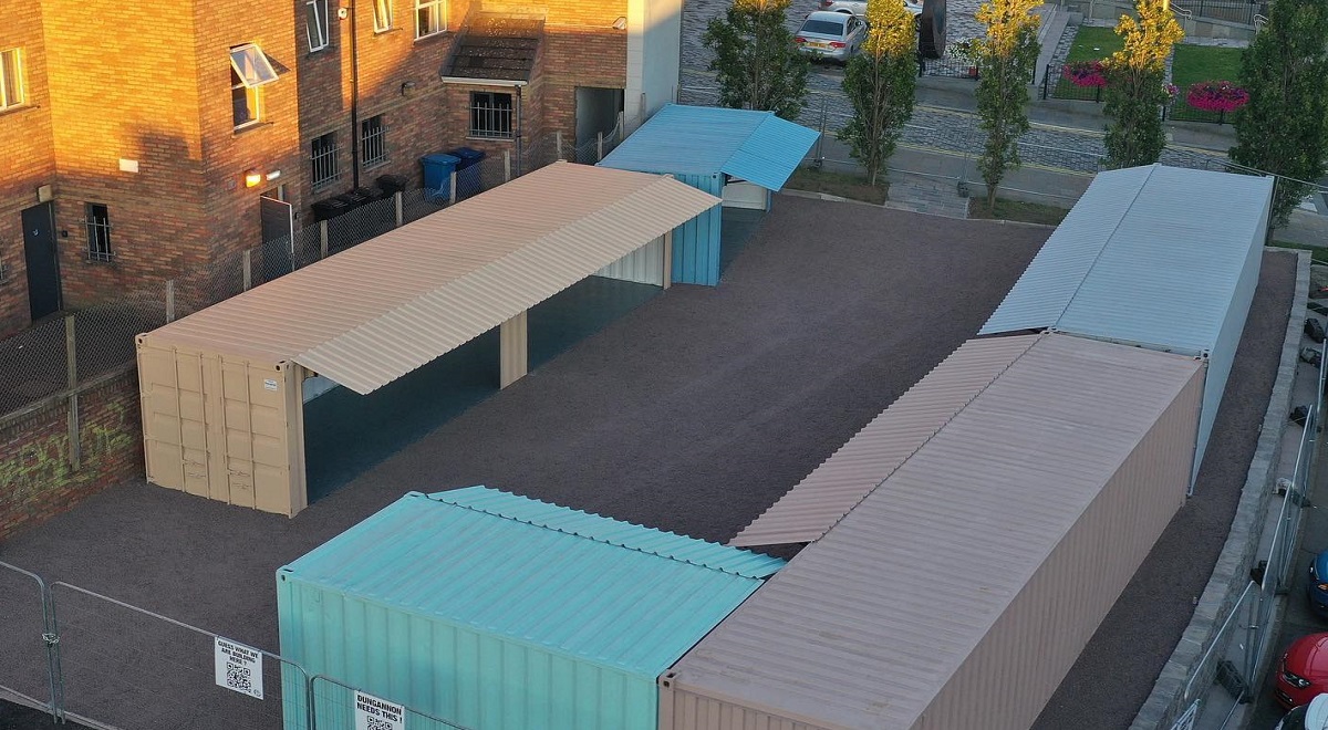 Green light for containers in Market Square, Dugannon