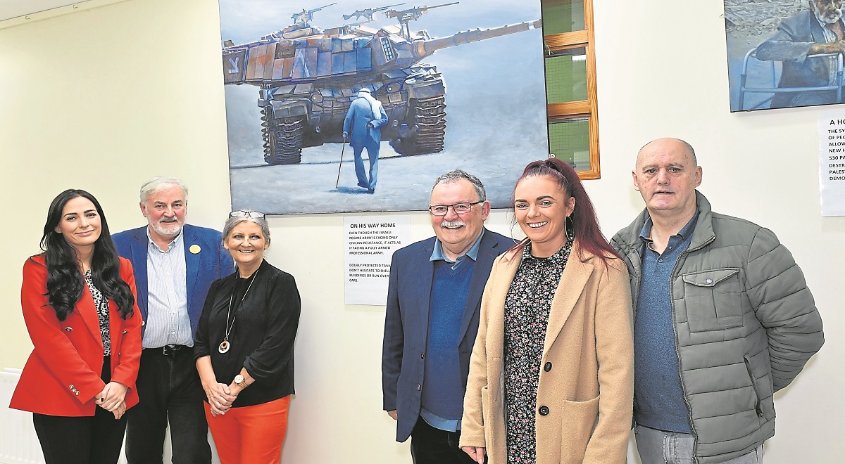 Palestinian Paintings exhibition launched