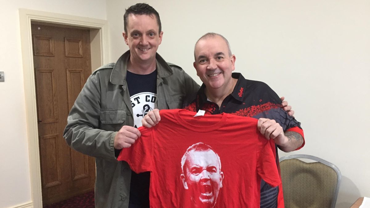 Conor hopes that signed T-shirt has ‘The Power’ to raise money for charity