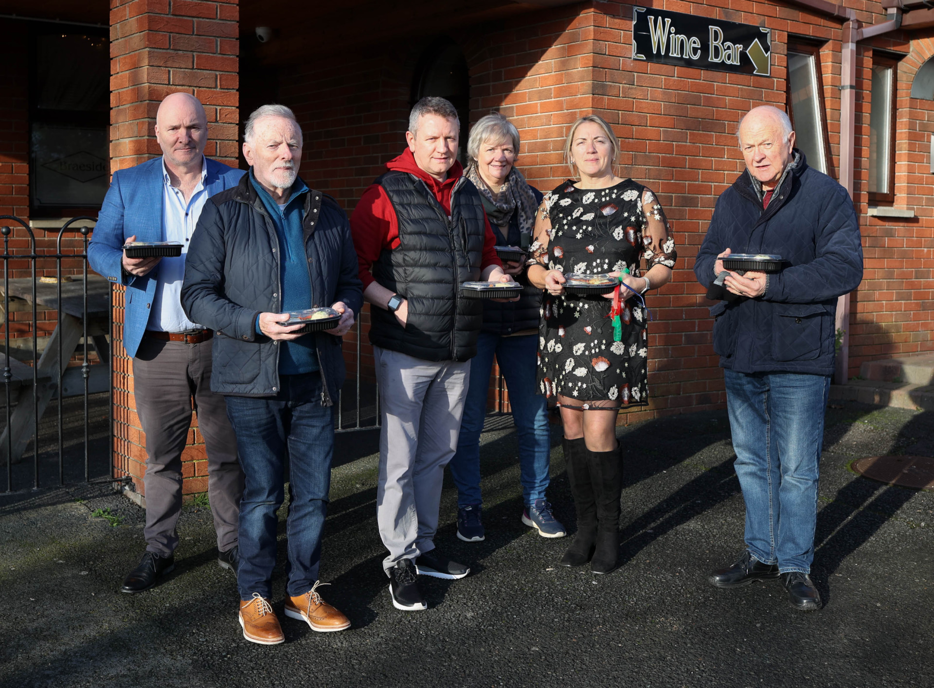 Delivering Christmas dinners and message of support in Kildress