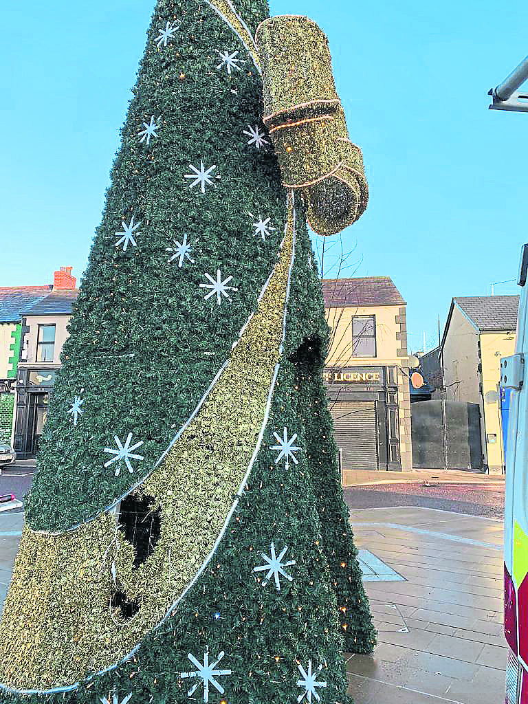 Praise for admitting Christmas tree damage