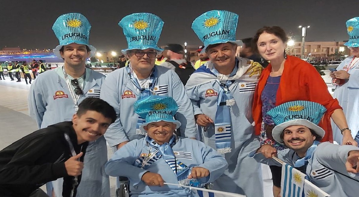 Omagh couple having a ball at World Cup