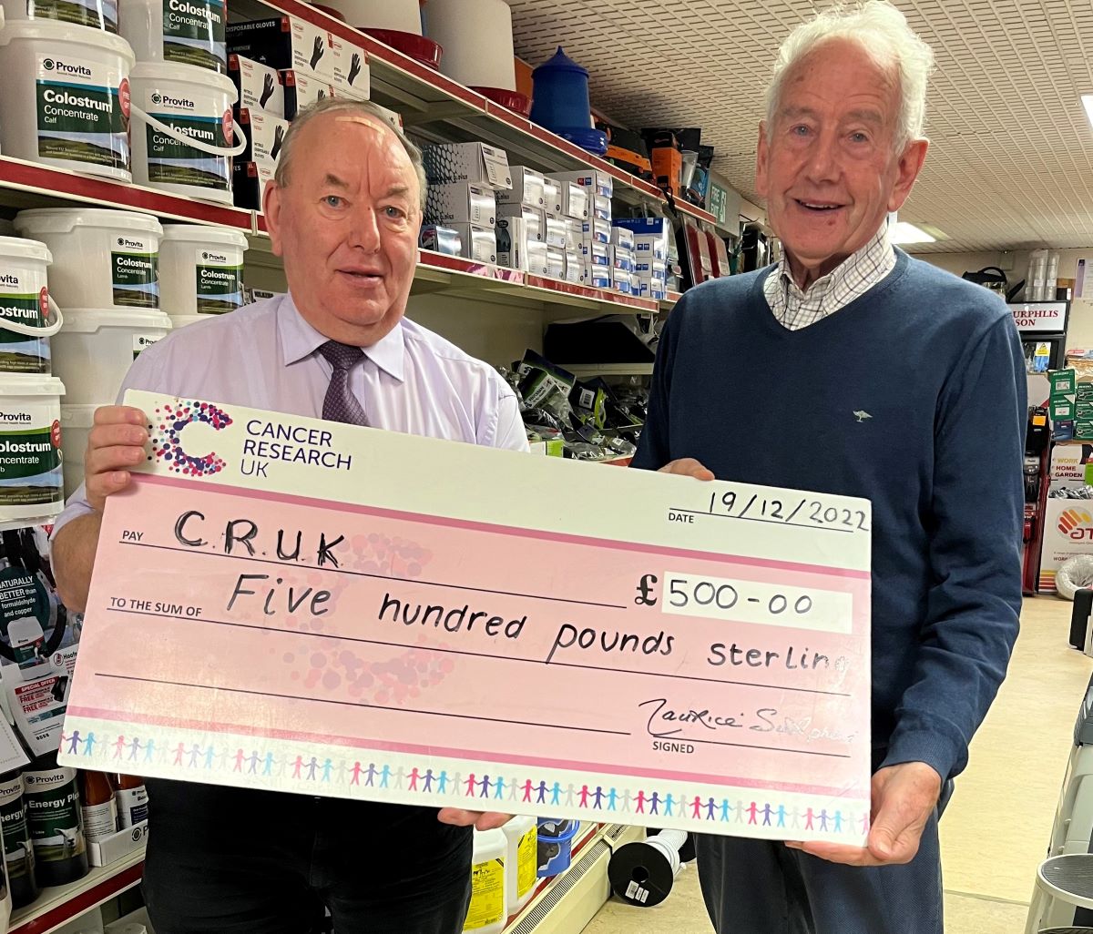 Rural business makes generous donations