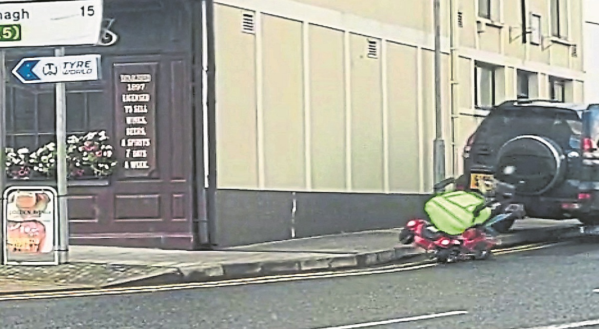 Thought it was ‘funny’ to steal mobility scooter