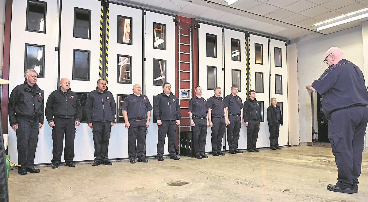 Fire Service ignites interest at Castlederg open night