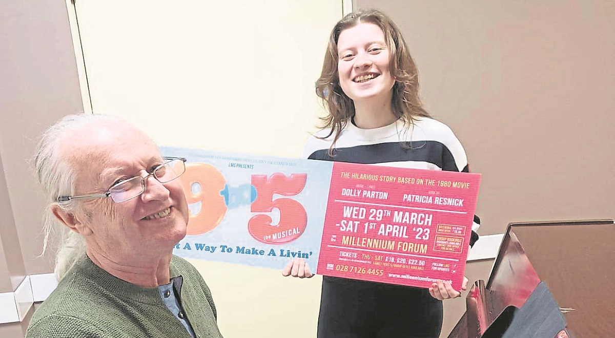 Strabane duo working ‘9 to 5’ ahead of opening night