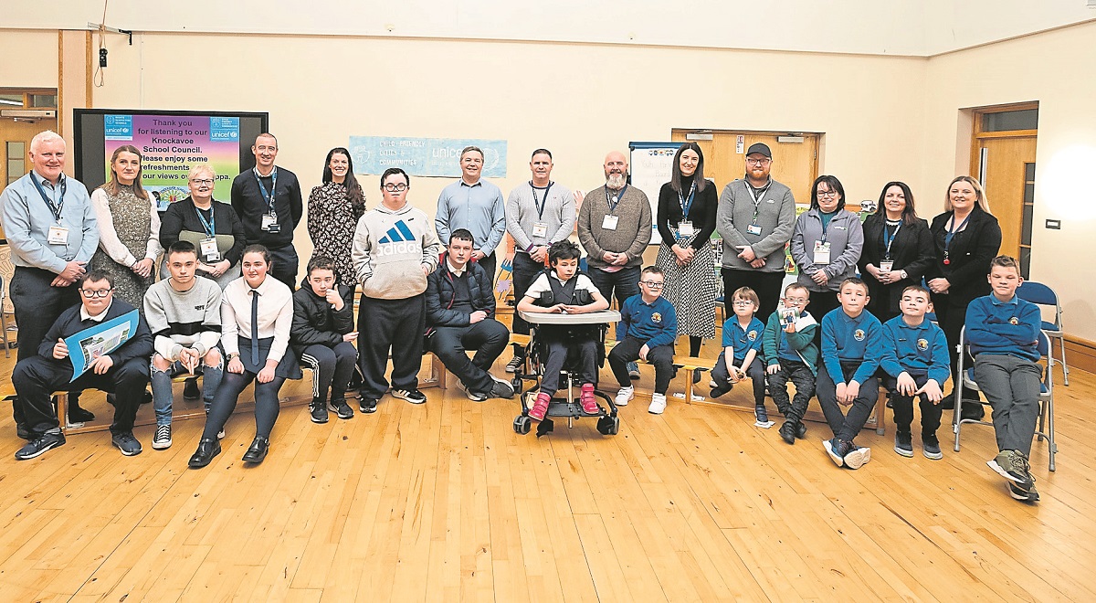 Knockavoe School pupils outline visions for inclusive play park