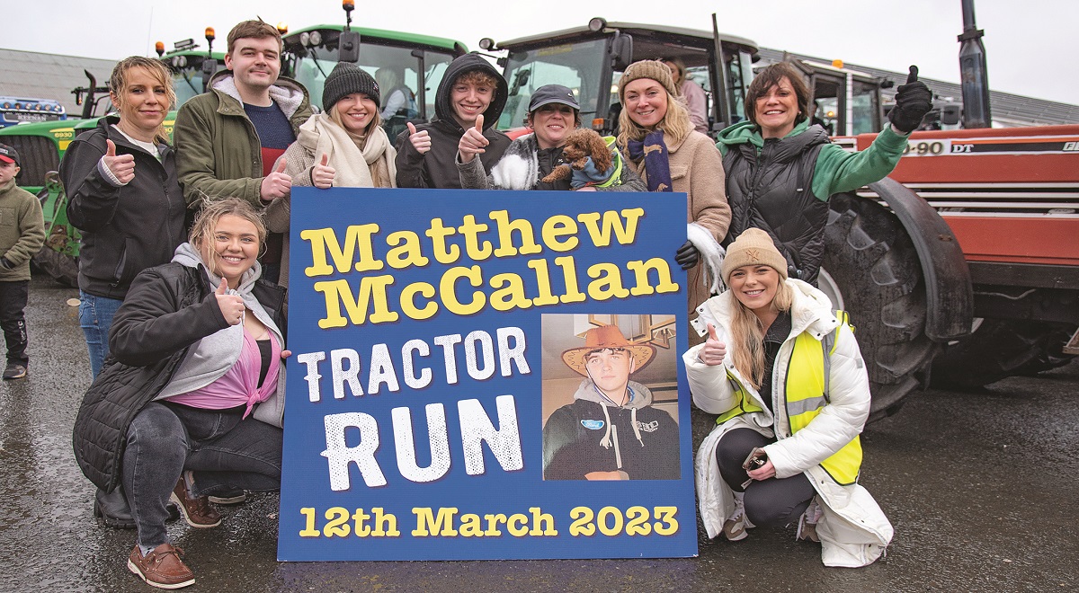 Tractor run marks tragic teenager’s 16th birthday