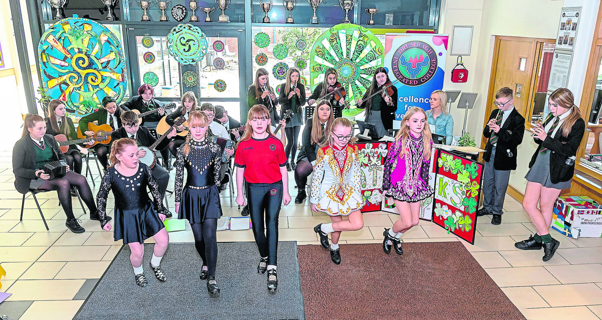 Sham’rock’ing it at school!