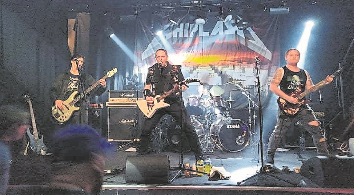 Metal night in Bogan’s Bar, Omagh