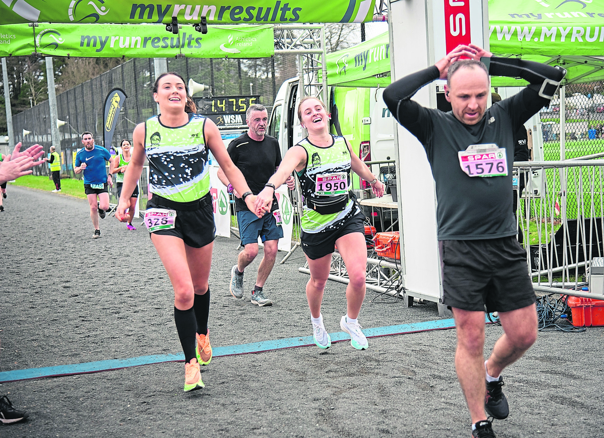 Electric atmosphere at Omagh Half Marathon