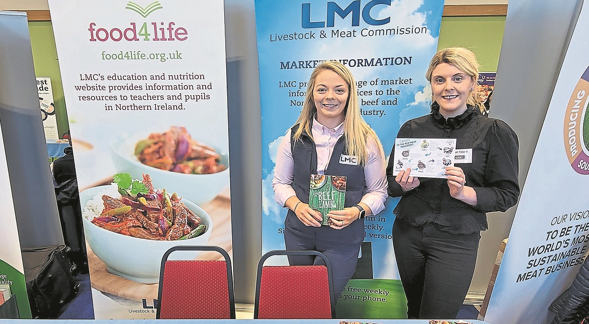 Food careers fair held by CAFRE