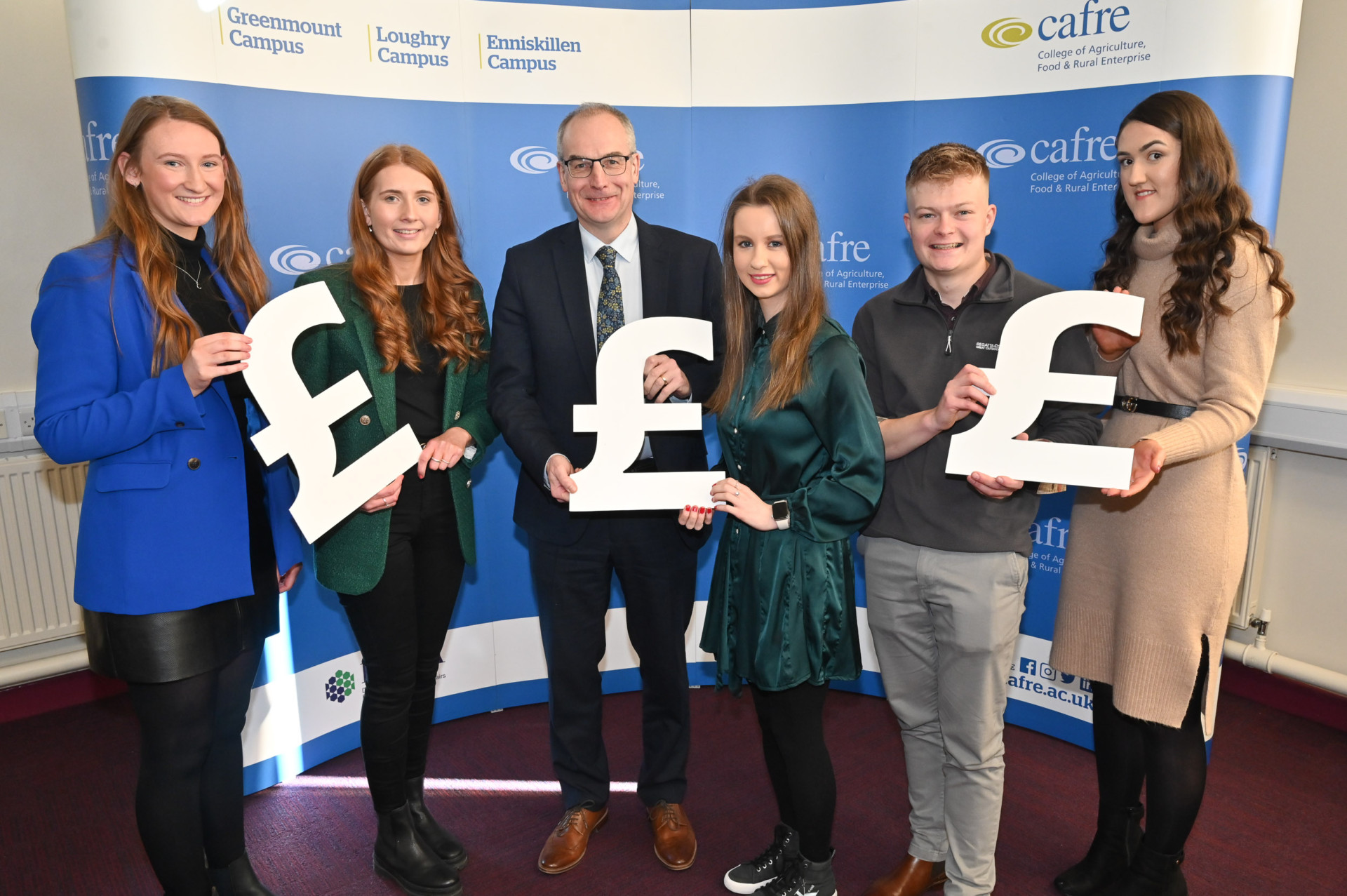 Agri-food industry partners support Loughry students