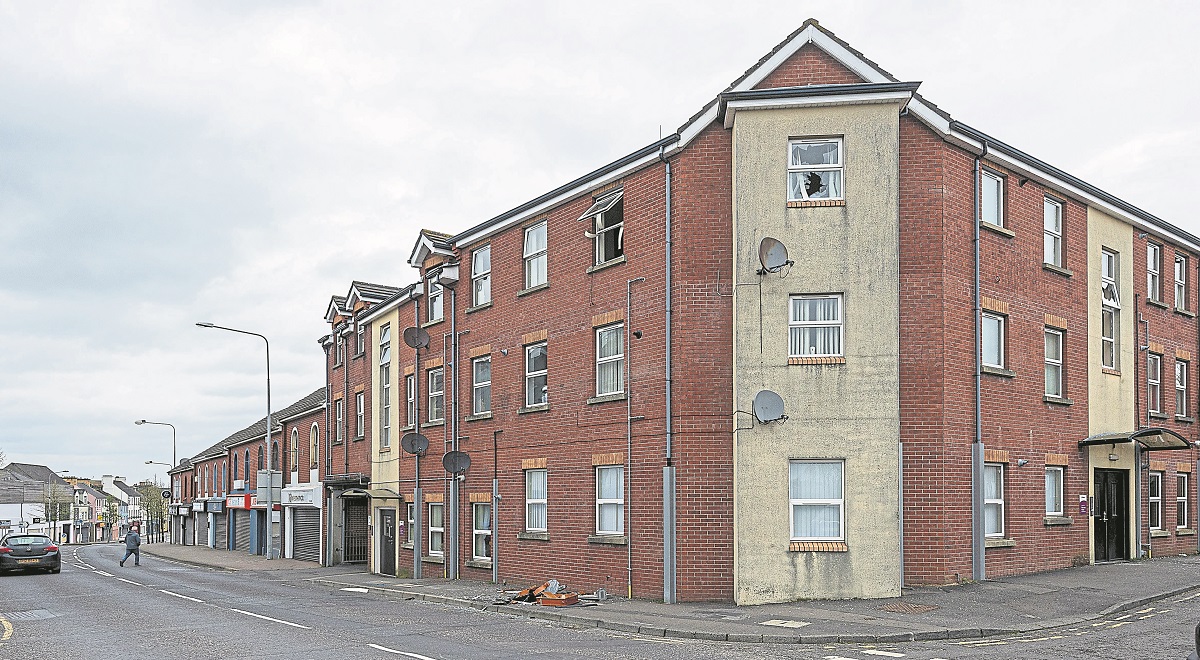 Hatchet-wielding pair smashed their way into wrong flat