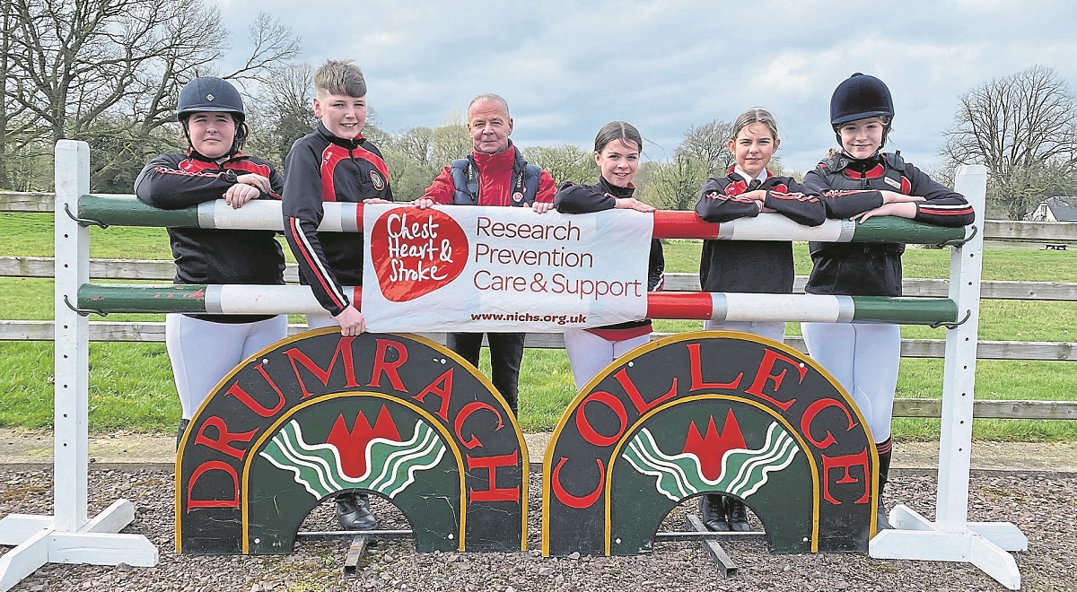 Jumping for joy in Ecclesville Centre