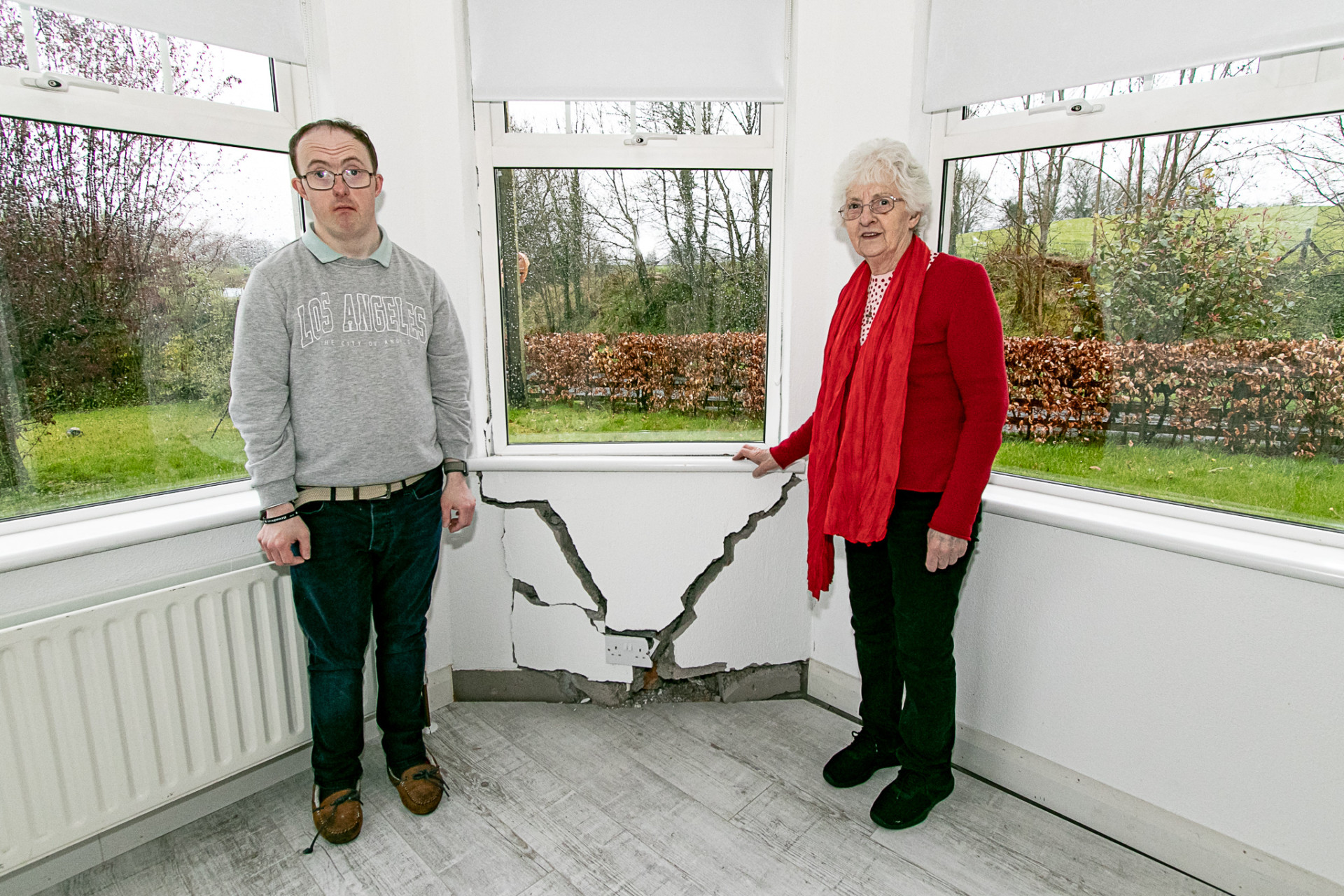 Pensioner calls for ‘protective barrier’ after car crashes into home