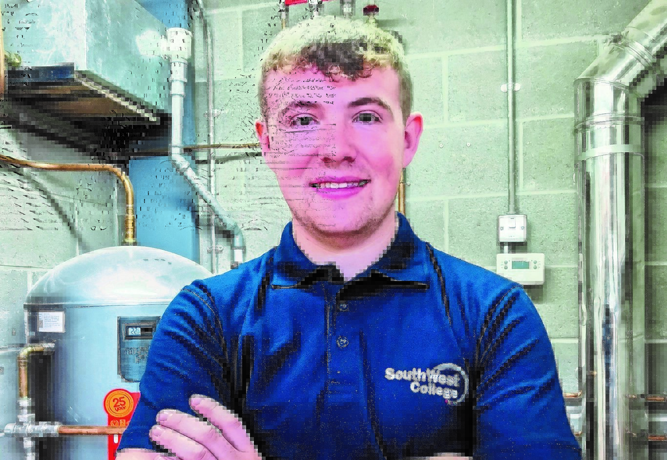 Aughnacloy plumbing apprentice is selected for WorldSkills UK squad