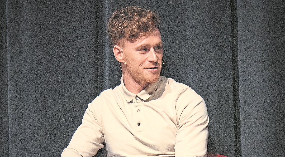 Conor Meyler inspires future sports stars at careers conference