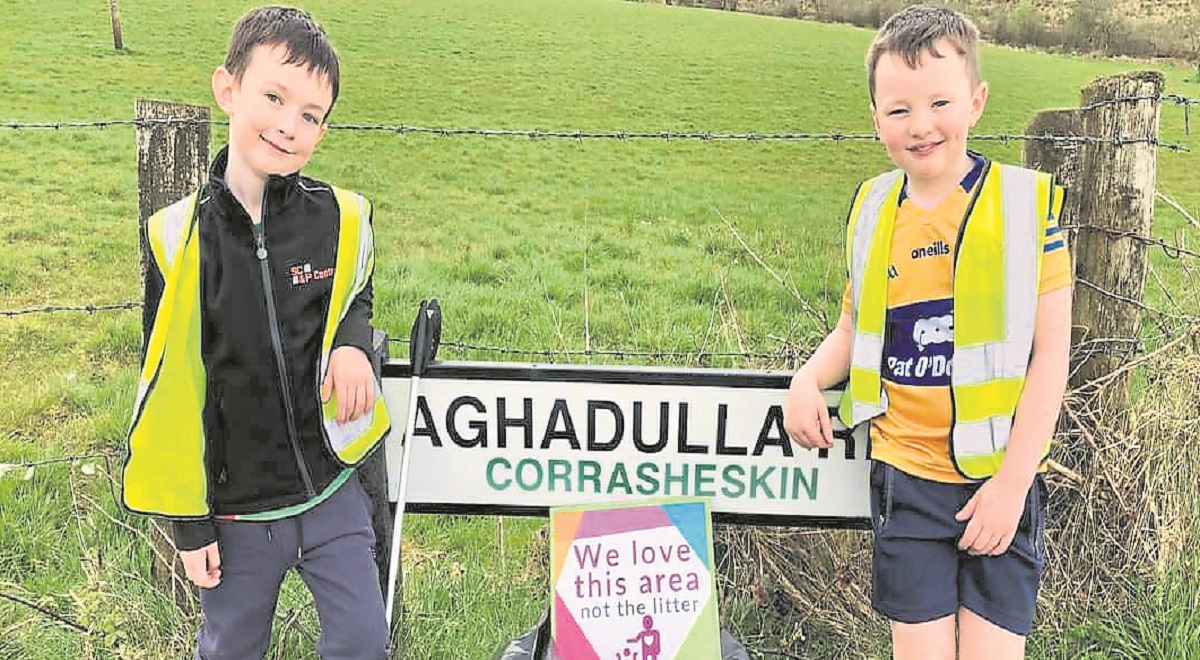 Dromore community comes together to tidy neighbourhood