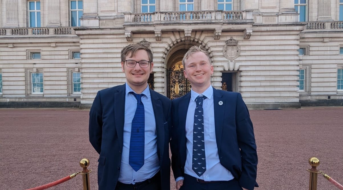 Lifelong Royalist’ attends garden party at the palace
