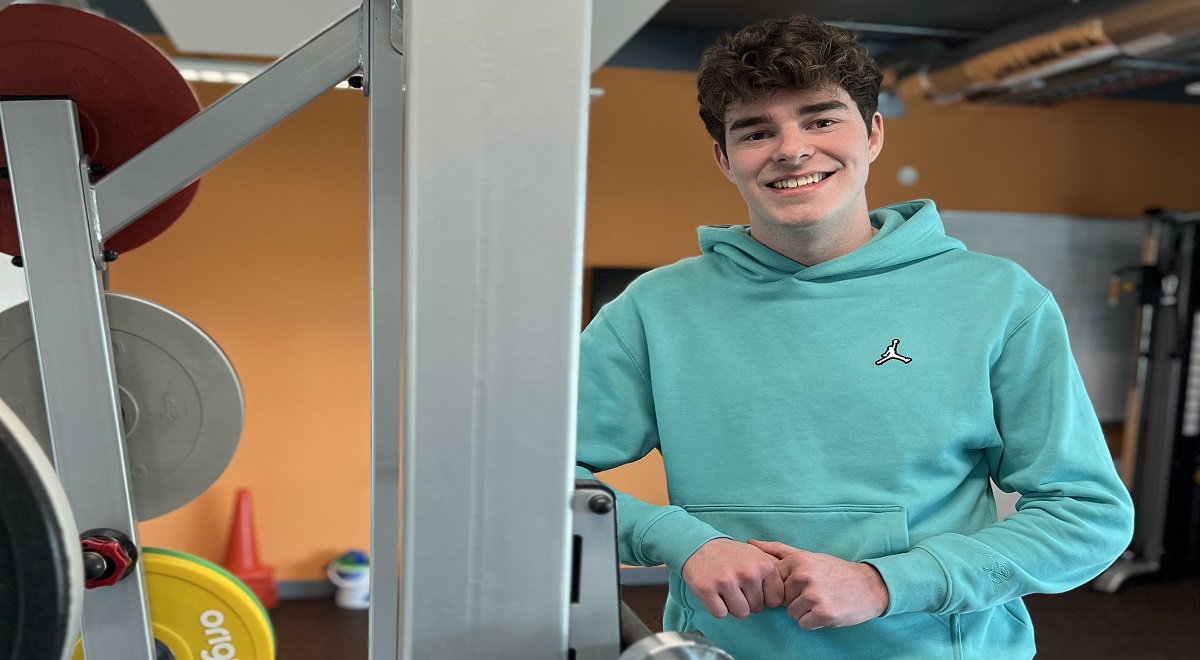 College puts budding sports journalist on the right path